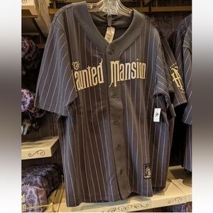 Disney Parks Haunted Mansion Baseball Jersey Adult 999 Haunts Halloween